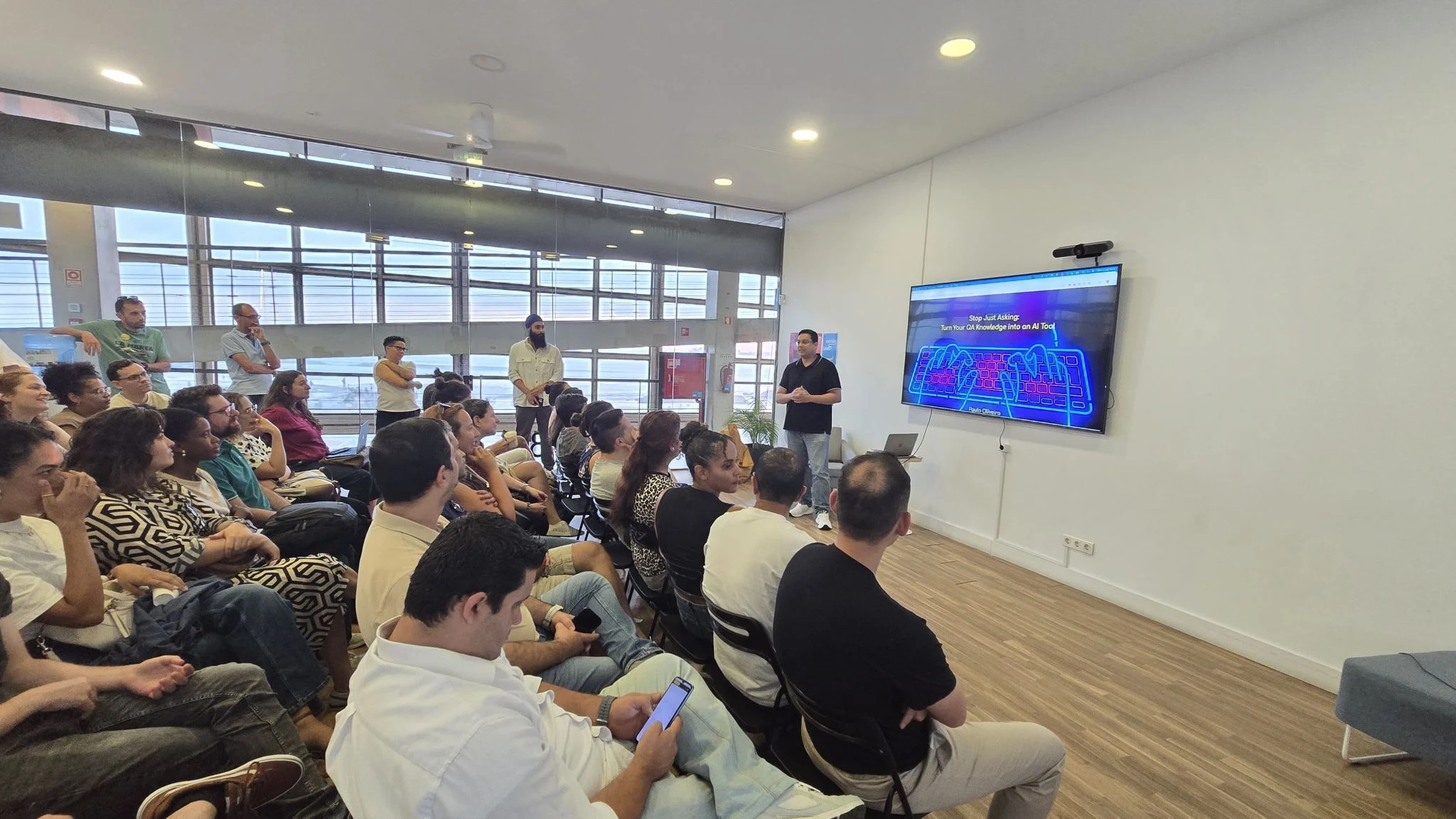 Encontro da comunidade The Test Tribe Porto